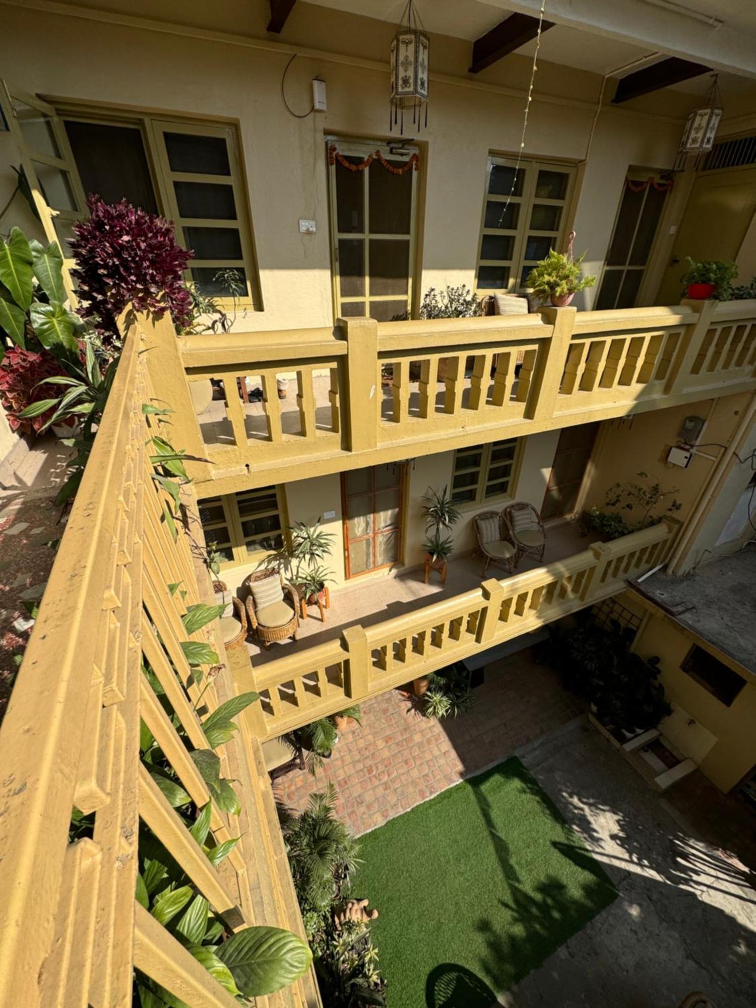 The Melo Pomelo Courtyard. Apartment กาฐมาณฑุ ภายนอก รูปภาพ